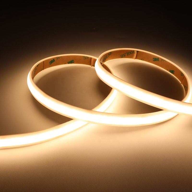 Premium Flexible Full Range of Color LED COB Strip Lighting for Christmas Decoration