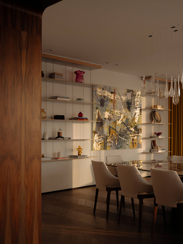 ECOJAS LED Glass Customized Large Chandelier with Project Installation Service for Hotel Lobby &amp; Villa Lighting Solutions
