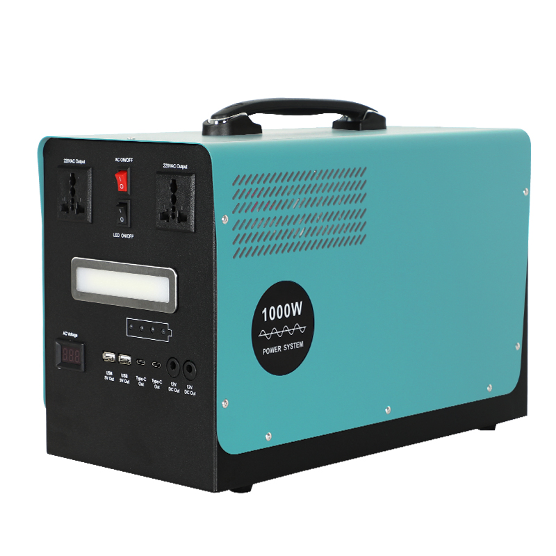 Efficient 500W 1000W 1500W Portable Solar Power System for Outdoors