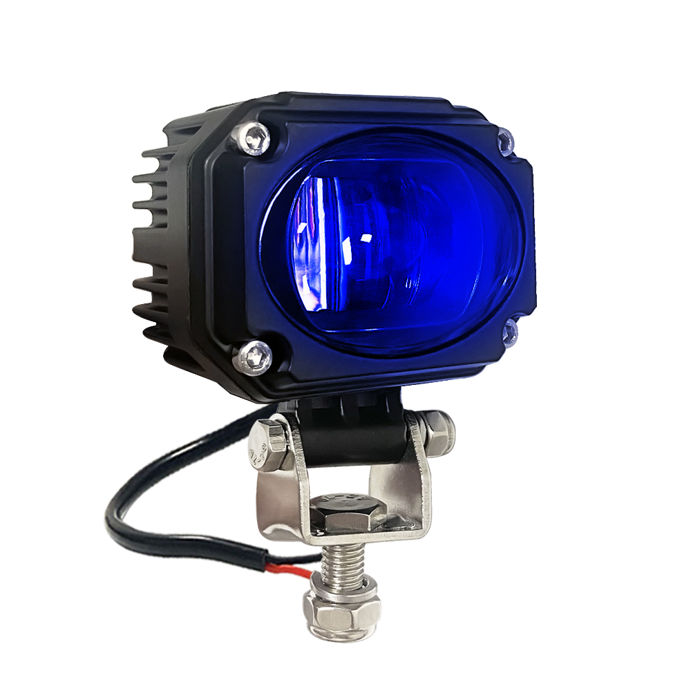 Mini LED Forklift Light Safety Red Zone Warning Light Accessory for Forklifts