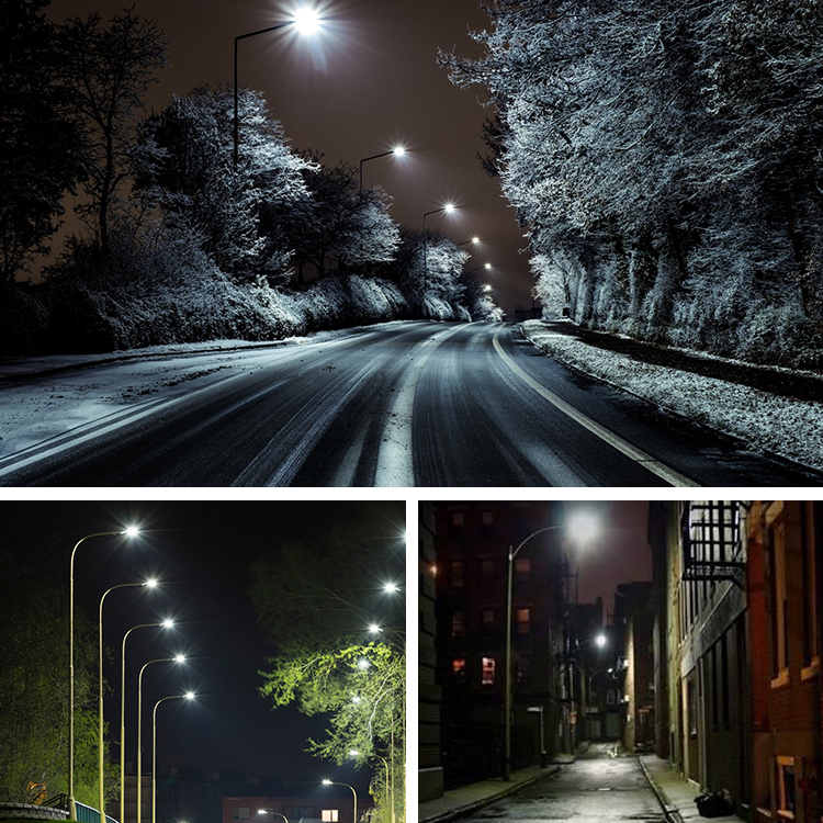Gisun High Lumen Outdoor Waterproof Ip65 Parking Lot Public Raod Lamp 30w 50w 100w 150w 200w AC Led Street Light