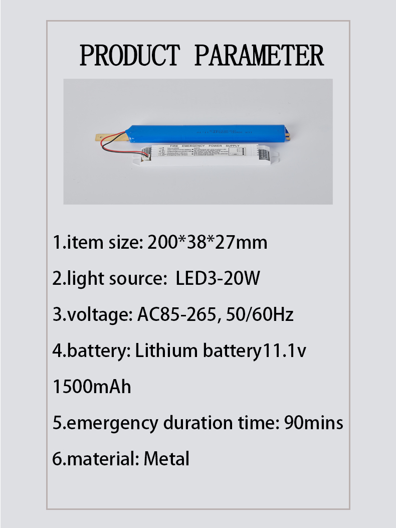 Emergency Light Design