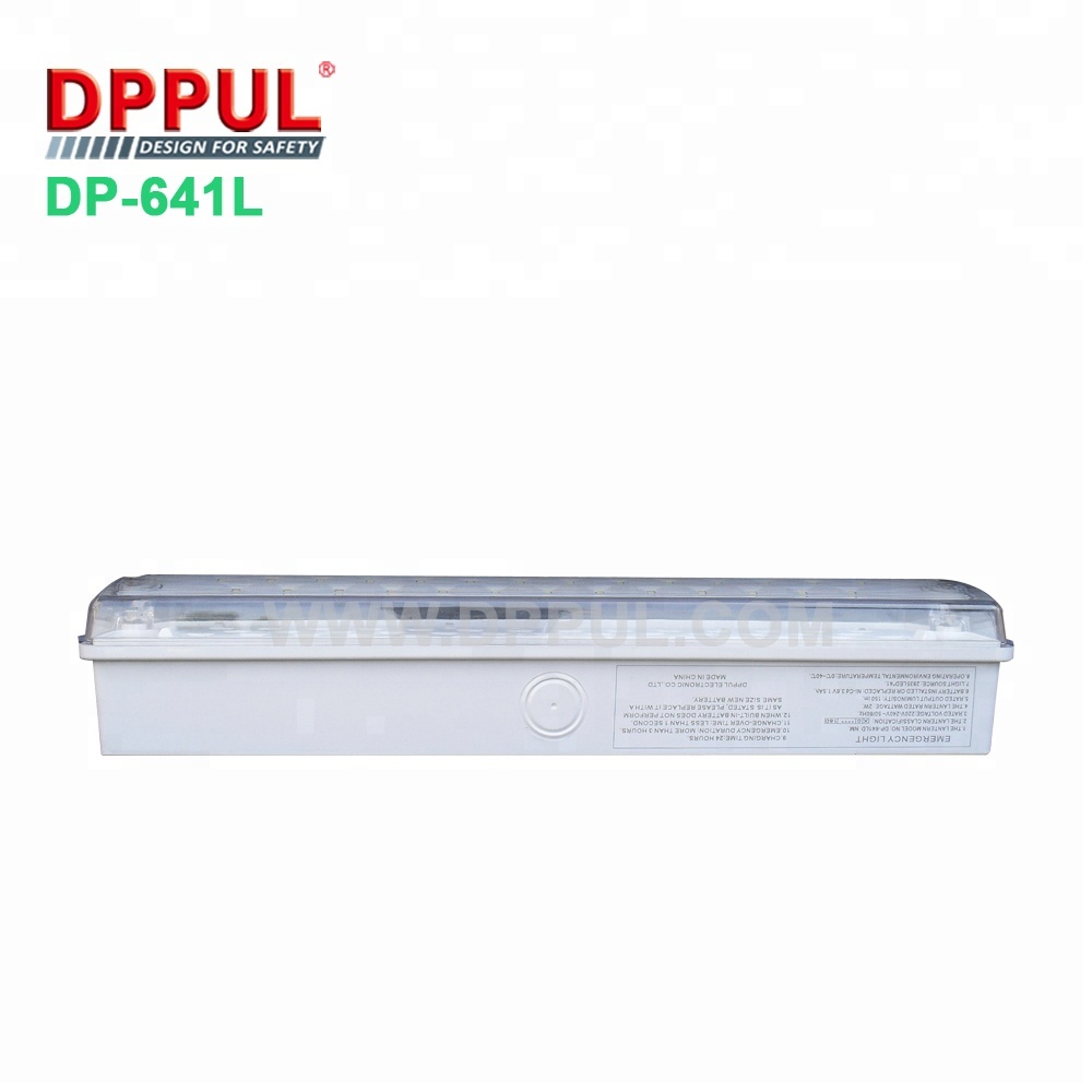 Zhongshan DPPUL Factory Price 7w IP65 41Pcs Led High Bright Operated Bulkhead Led Emergency Light