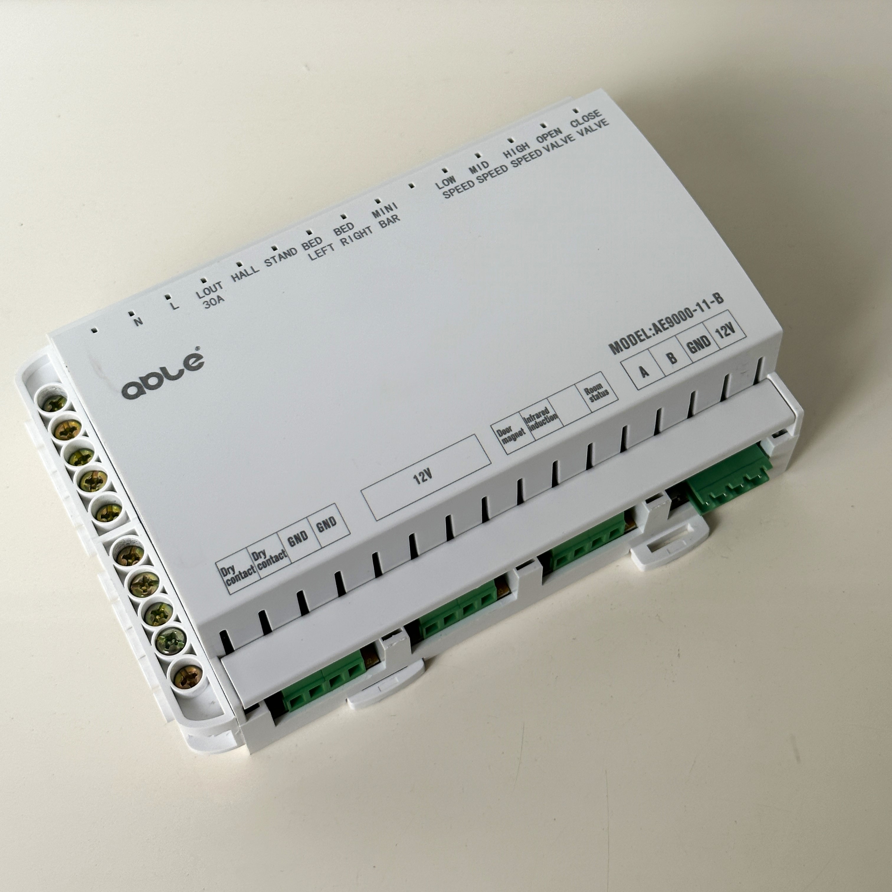 ABLE Smart Hotel Room Management System Smart Lighting Panel for Hotels with RS485