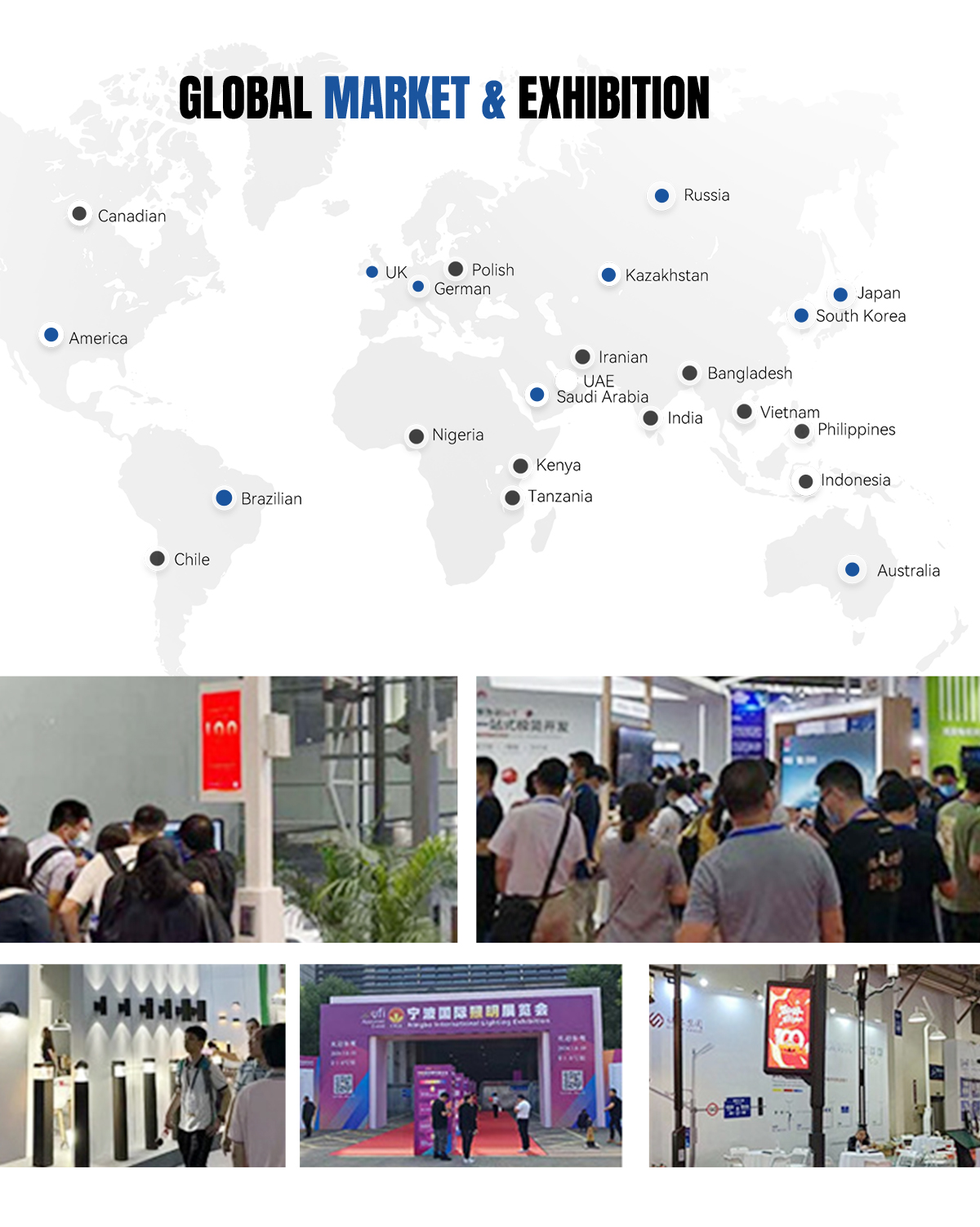 Premium Lithium Battery Smart Control Nighttime Illumination Commercial Streetlight 6500K Solar LED Street Light
