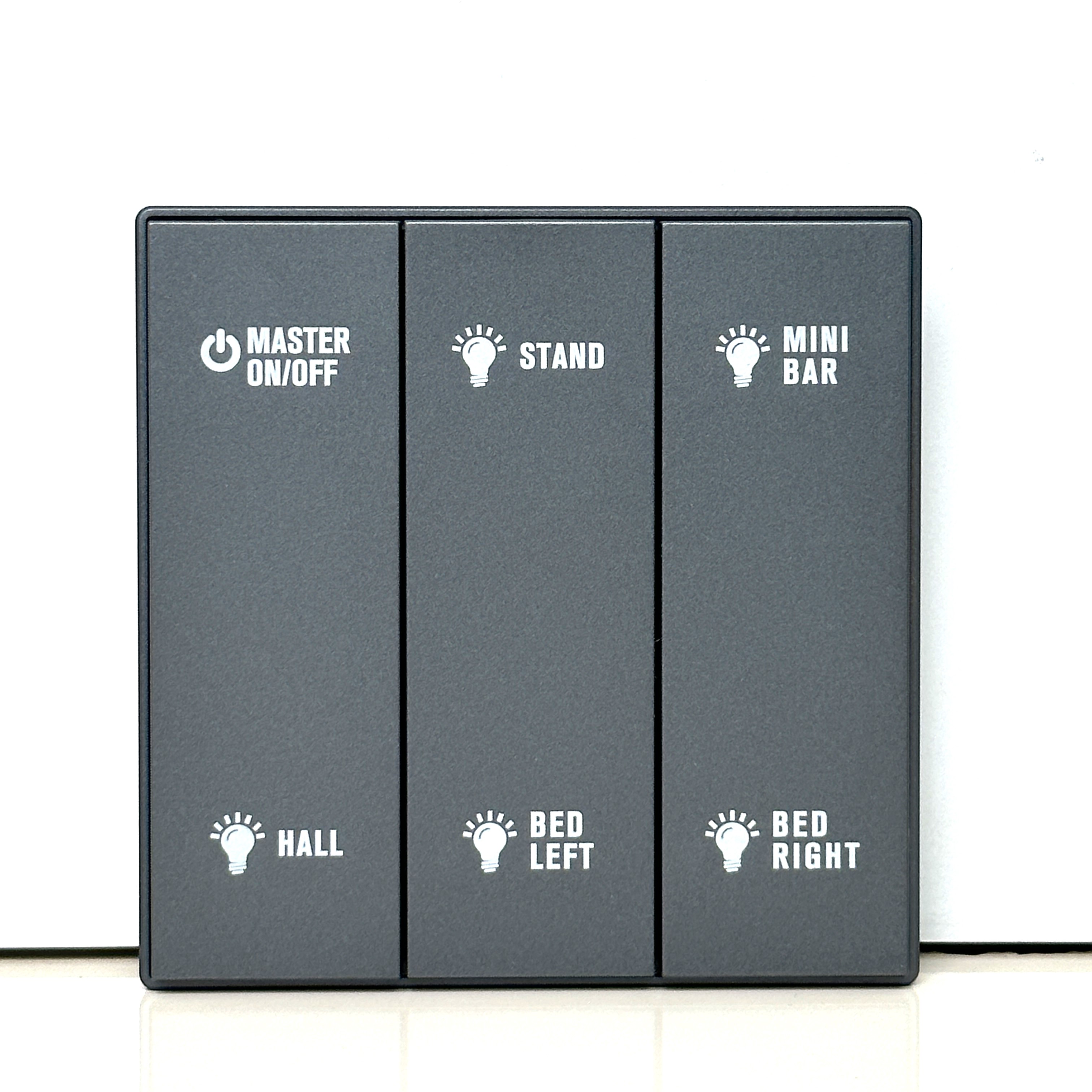 ABLE Smart Hotel Room Management System Smart Lighting Panel for Hotels with RS485