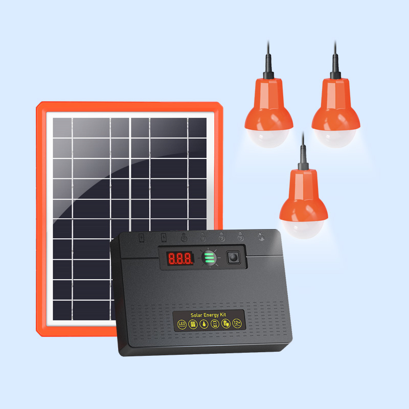 Efficient Solar Powered Lighting System with 5W Panel (SC-905)