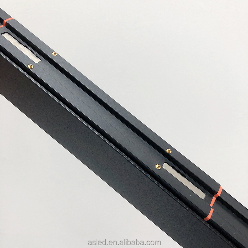 Surface Mounted Ultra Thin Slim Magnetic Rail Smart Track System DC48V Magnetic Lights Diffuse Flood Track Light 12W 24W 30W