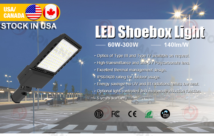Led Street Light Shoebox Area Light