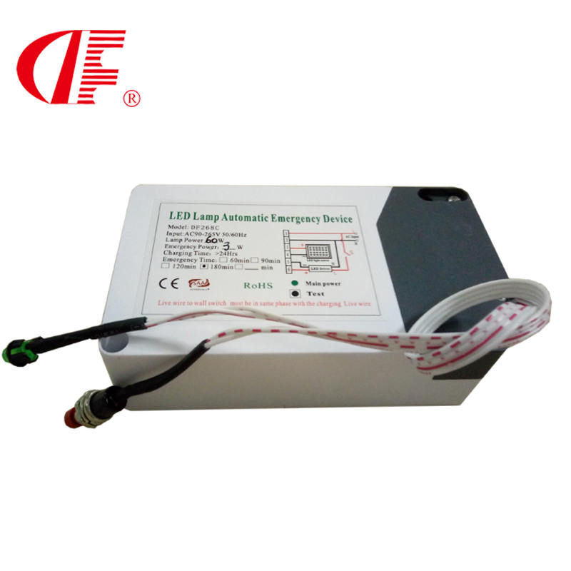 LED Emergency Power Pack Build in Battery for Max 40W Lamp with Eco Emergency Solution DF268C
