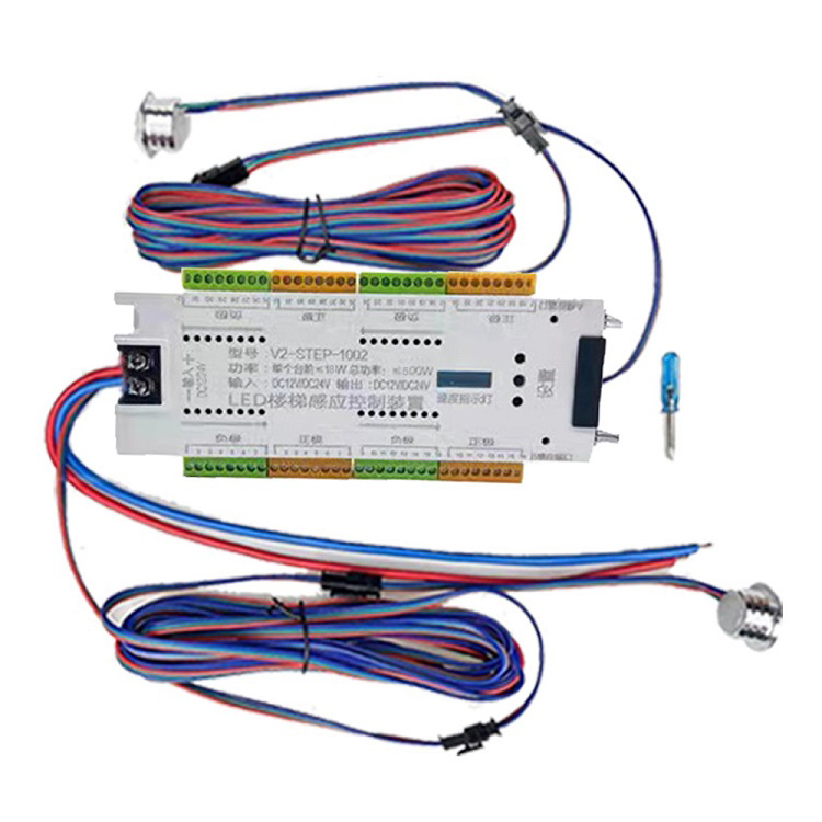 32 Step Pir Automatic Sensor + Daylight Sensor Stair Light Controller Smart Stairway Controller Control Lights