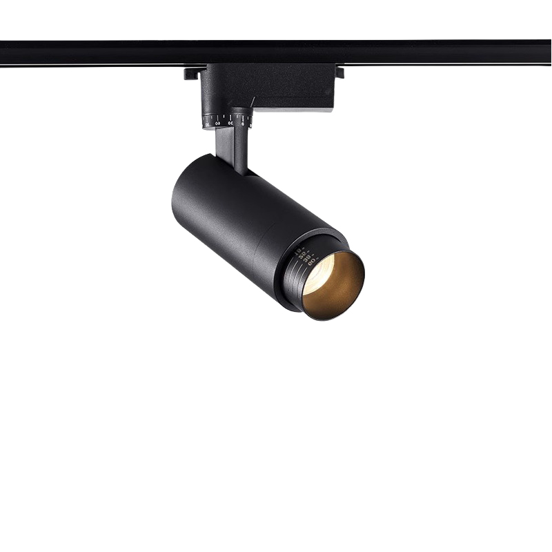 Adjustable 7W 12W 20W 30W LED Cob Track Light Zoomable Industrial Style Aluminum Design for Supermarket Office Mall System