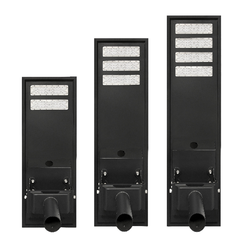 50W 70W 80W 100W Integrated Solar LED Street Light for Outdoor Use IP65 Rating Battery Power Supply