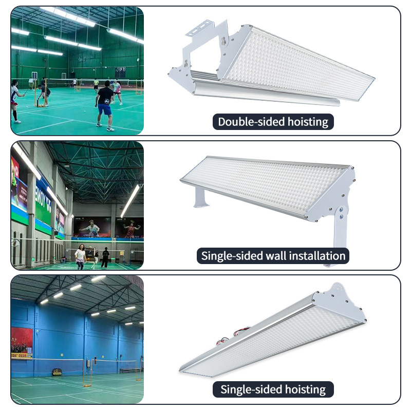 Badminton Anti Glare Court Sports Lighting Indoor Badminton Pickleball Court Led Light Led Badminton Court Lamp for Pickleball