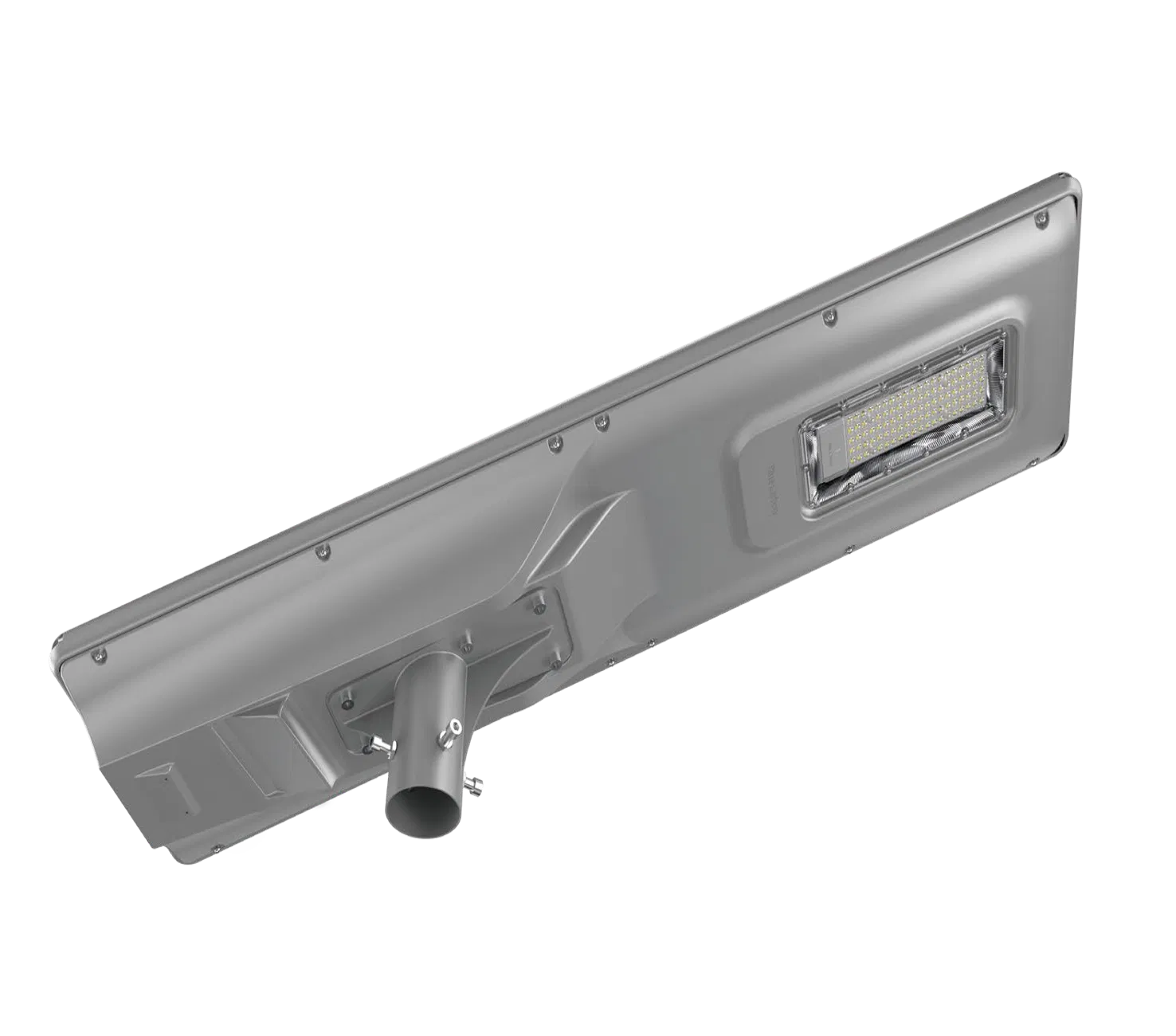 Smart Solar Street Lighting with High Luminous Flux and Remote Access