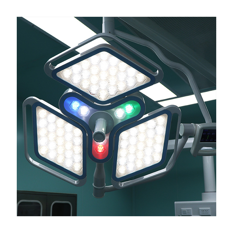 LK Manufacturing LED700/500 Double Dome Shadowless Surgical Light Adjustable Bracket Electric High CRI 98 Operating Theatre Lamp