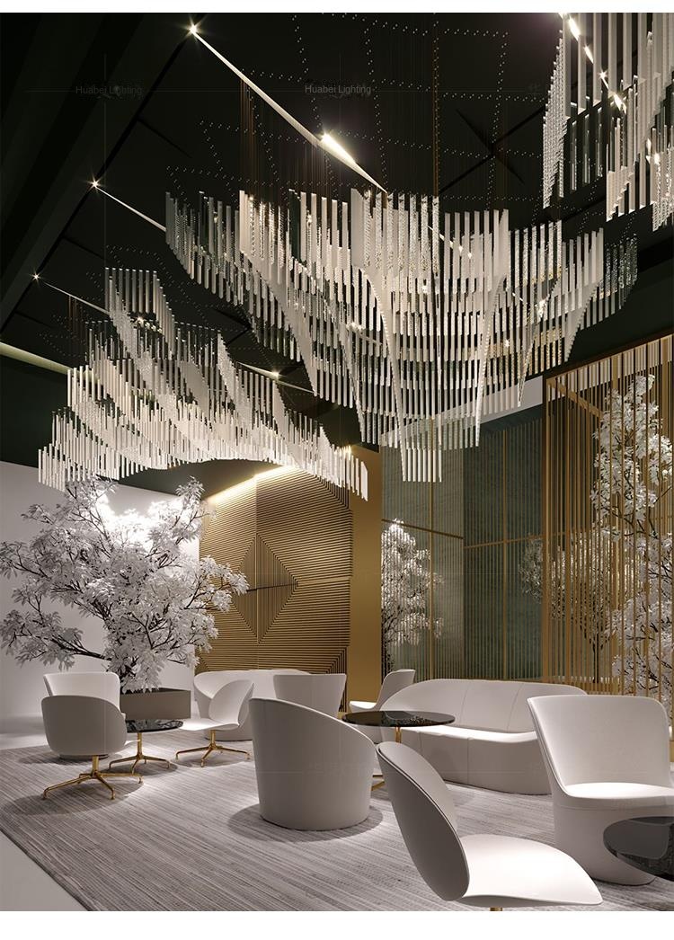 Elegant Hanging Glass Elements