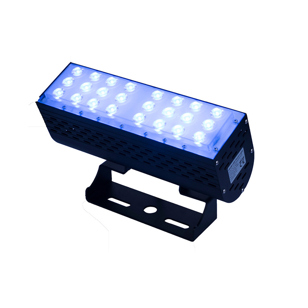 ETL UL Certified Color Changing RGBW Lighting for Bridge Garden Hotel 50W-200W DMX Wireless Smart Controller Facade Lighting