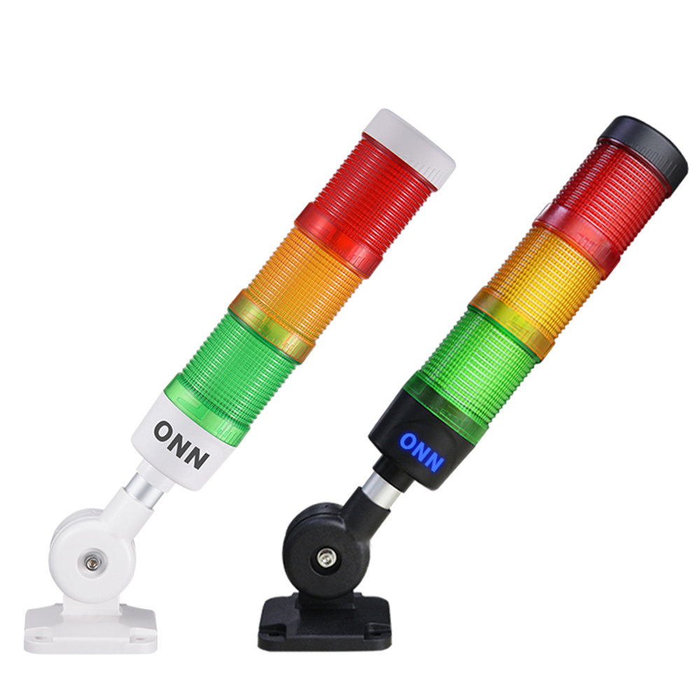 ONN-M4-50 CE Approved Tri-color Led Signal Tower Light RYGBW 24V/220V Stack Light Tower Light