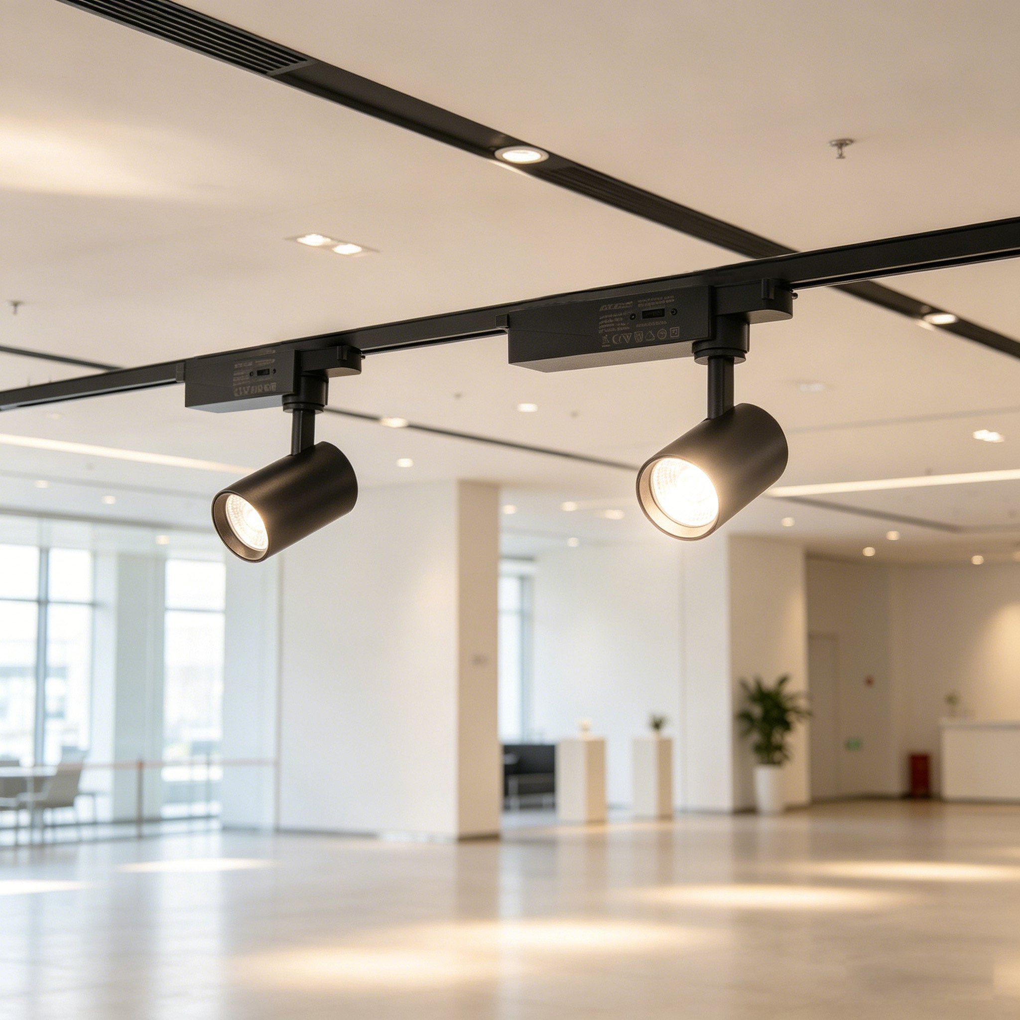 High Quality 15W 3CCT Black Aluminum Modern COB LED Spot Light Track Light Ra90 1200lm for Home Office