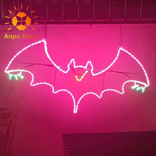 AMP Indoor and Outdoor Dedicated Rainbow Tubes for Halloween Decorative Lighting