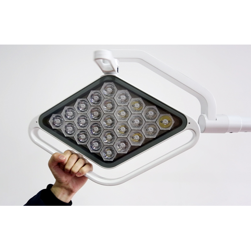 Double LED Clinic Examination Lamp Portable Electric Hospital Operating Spot Lights Adjustable Height CE Quality Certified