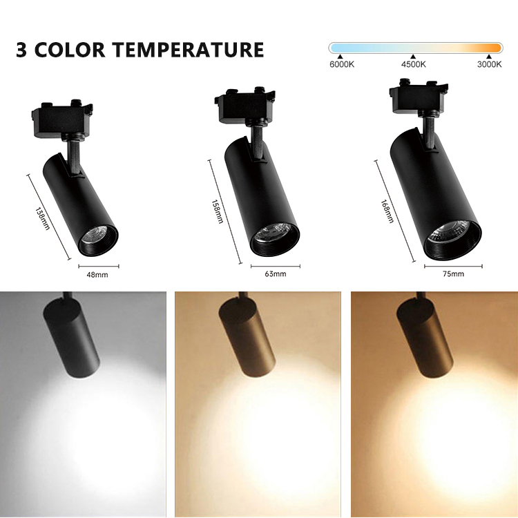 Modern LED Track Light Linear Ceiling Spotlights Surface Mounted Home Retail Office Hotel Lighting System High Quality