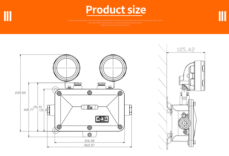ATEX LED Explosion Proof Emergency Light