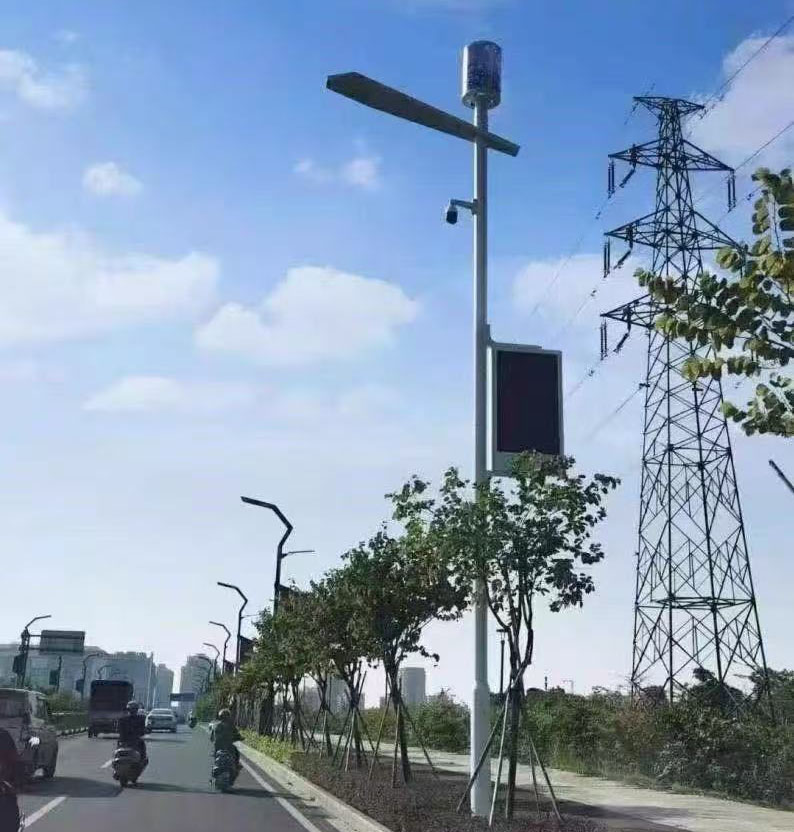 Smart City 4G Wifi Led Street Light Pole Intelligent Control System Using Iot Based Automated Public Road Lighting Solutions