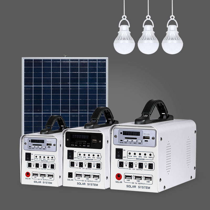Efficient 30W Portable Solar Lighting System for Outdoor Adventures