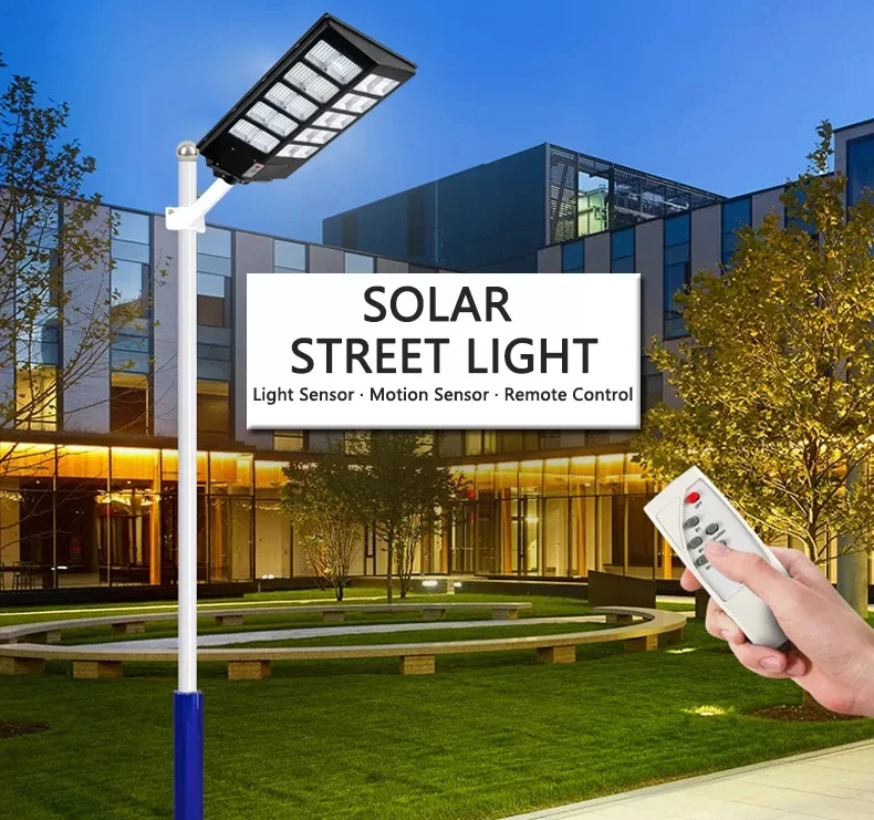 100W 200W 300W Split Solar Powered System Outdoor Remote Control Project Road IP65 Streetlight Solar Led Street Light
