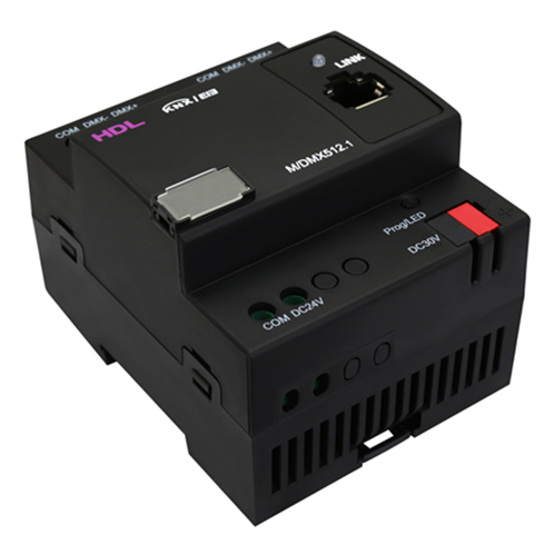 KNX HDL-M/DMX512.1 App Control Plastic Building Control System Smart Switch Module for Smart Home Systems EU
