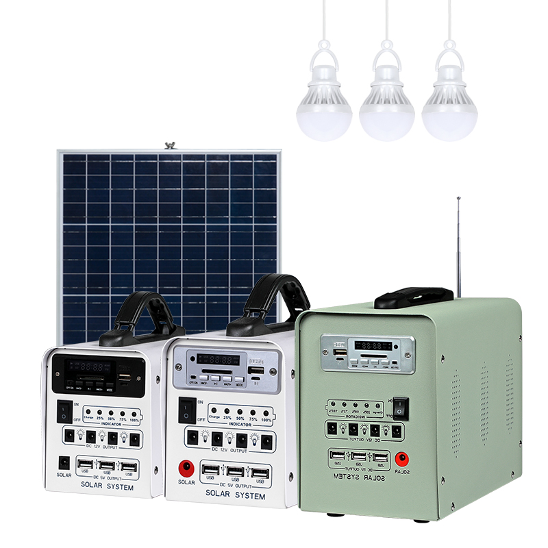 Efficient 30W Portable Solar Lighting System for Outdoor Adventures
