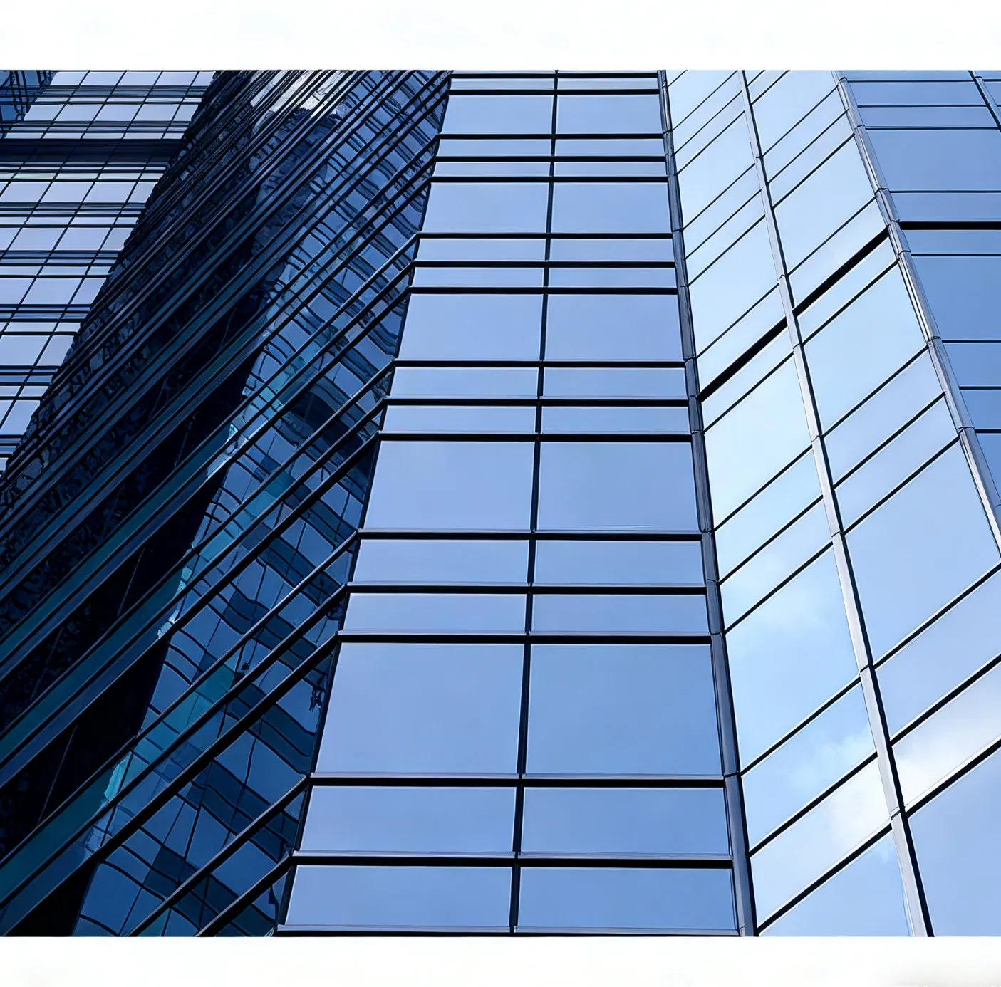 Architecture Quality Window Wall Panels Fireproofing Triple Glazing Curtain Wall System