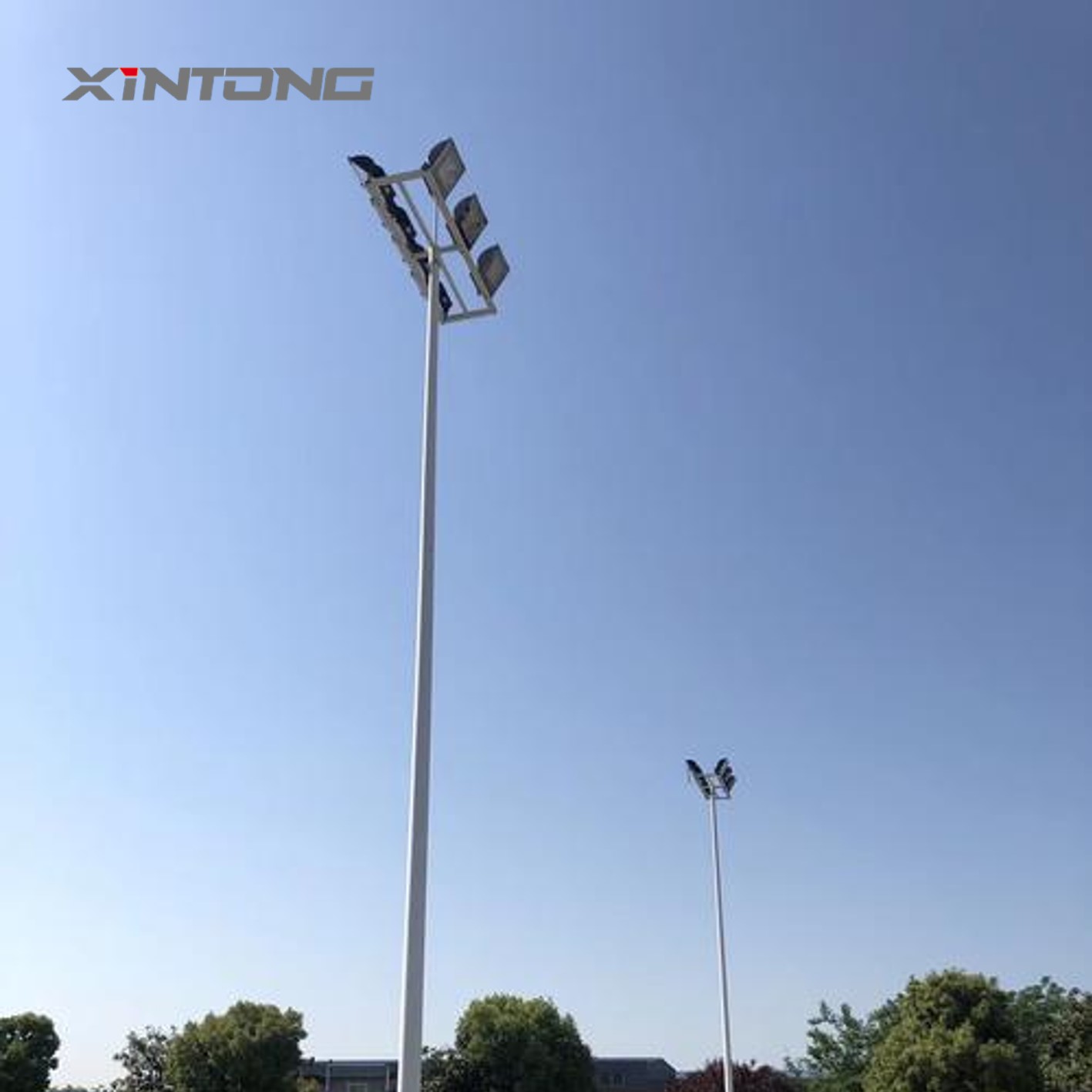 XINTONG High Mast Outdoor Tunnel Commercial Lighting LED High Mast Light for Football Field Stadium