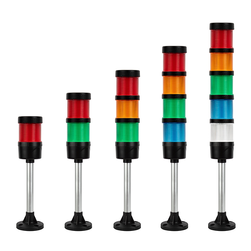 M4F LED Warning Light Modular 24v Signal Tower Light For CNC Machine