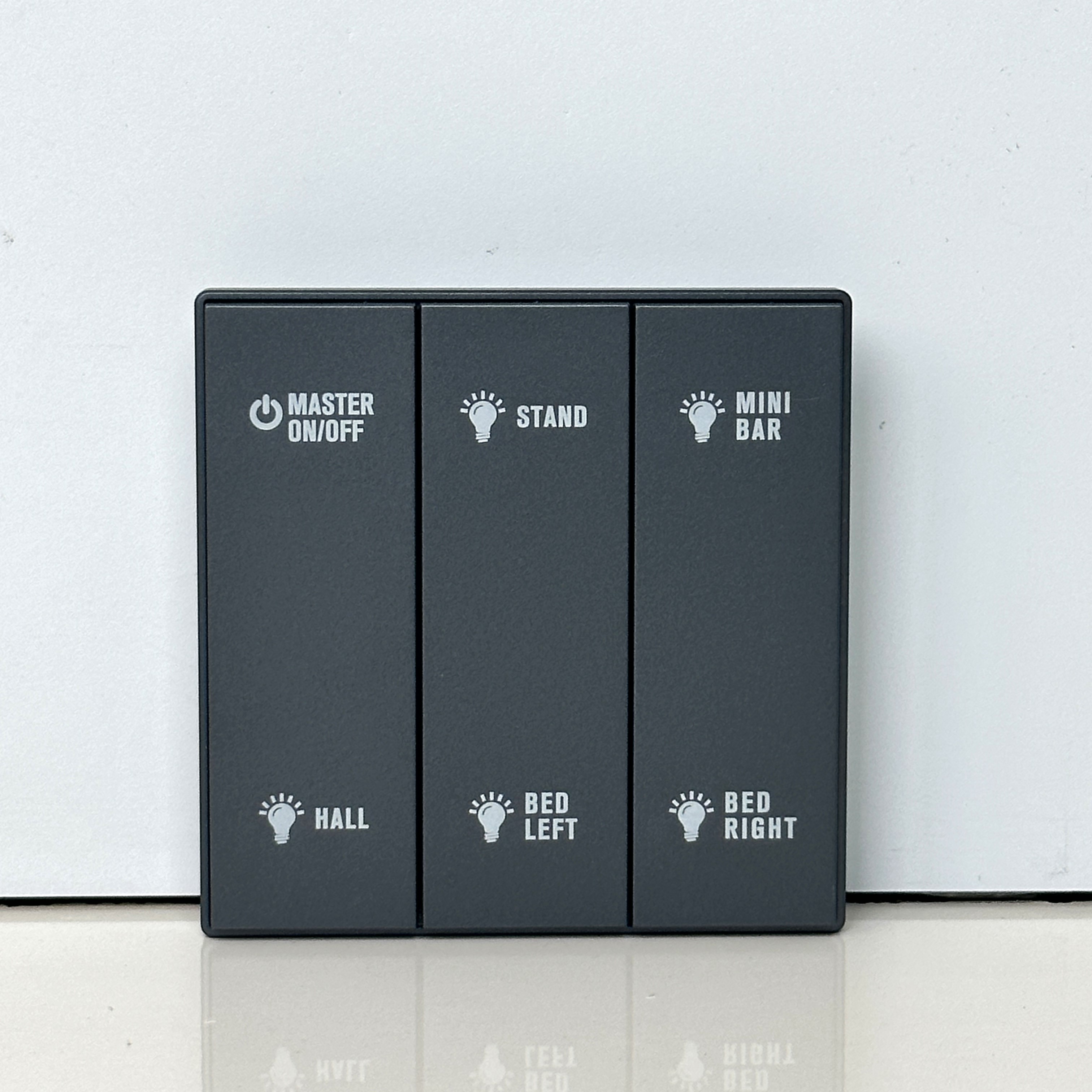 ABLE Hotel Lighting Automation Using RS485 Protocol Smart Lighting Switch With Remote Control