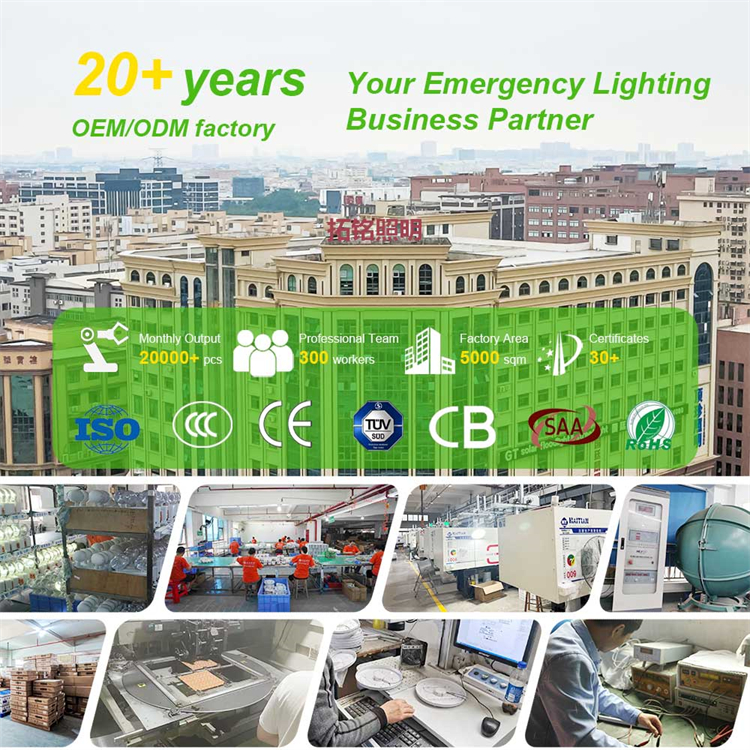 Emergency Exit Sign Lights Rechargeable Double Head Lighting Emergency Integrated Led Emergency Exit Sign Light