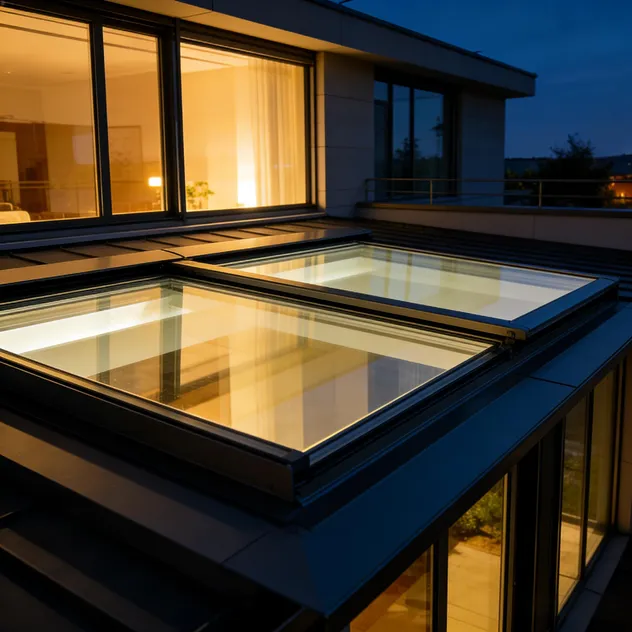 Intelligent Electric Sliding Skylight details 3