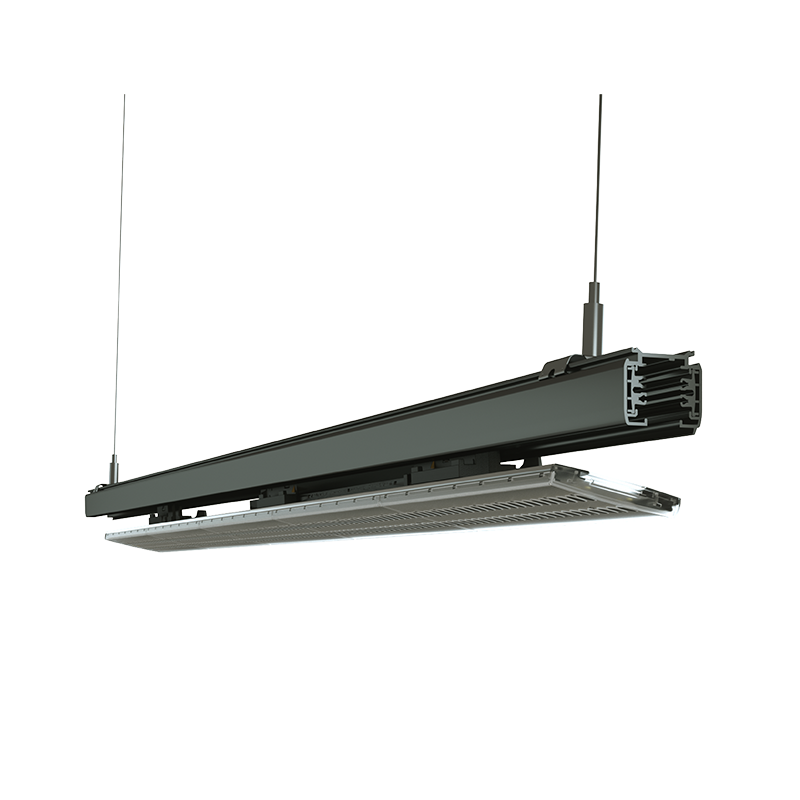 Factory Directly Supply Commercial Ceiling Mounted Led Leding System With 160lm/w Linear Light