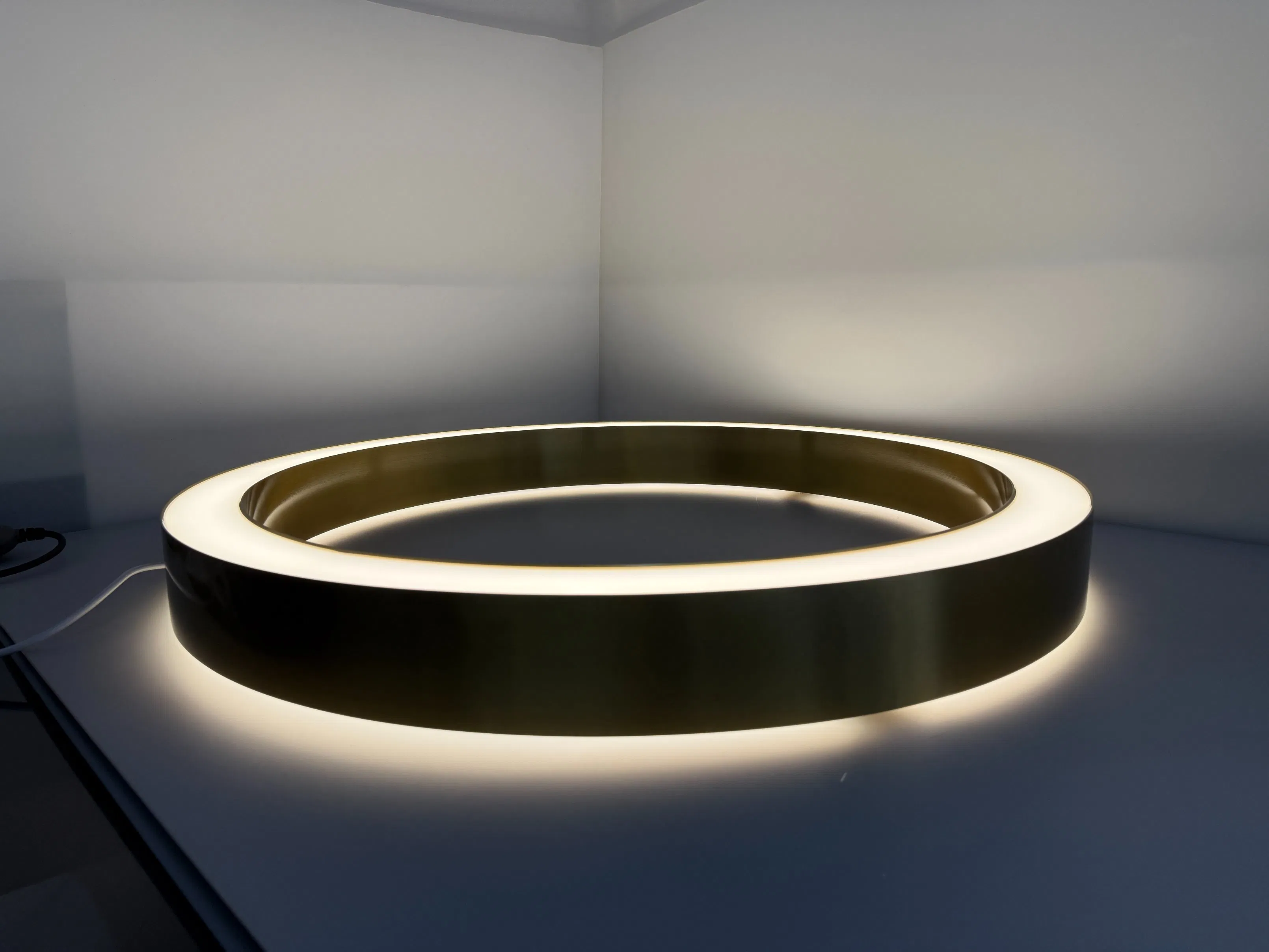 Modern Design Decorative Round LED Chandelier Living Room Circle Pendant Lighting for Home Indoor Decoration