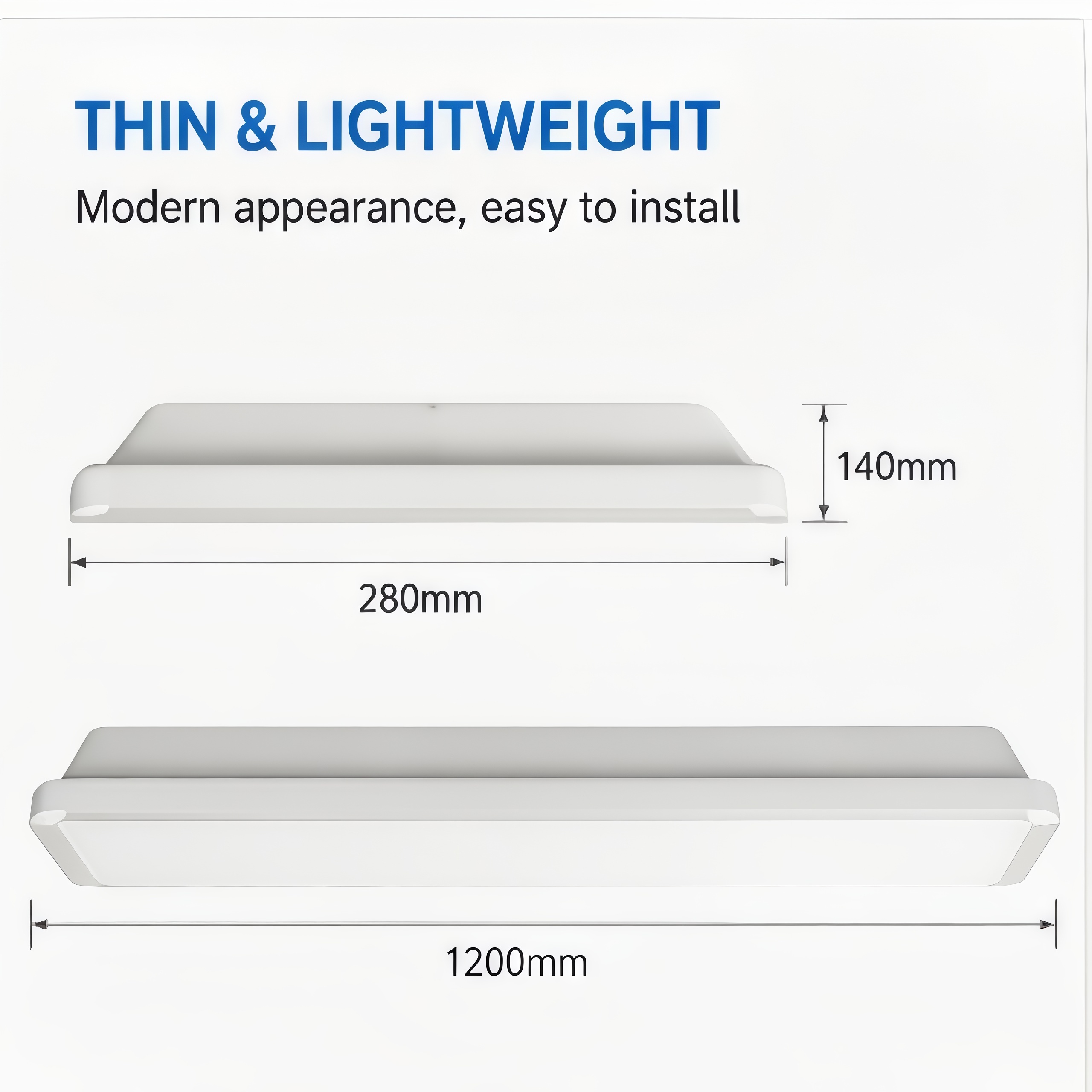 LED Classroom Panel Light UGR<19 Anti-glare 32W 36W 40W Office Ceiling Light Eye Protection 5000K Daylight Aluminum Alloy 5-Year