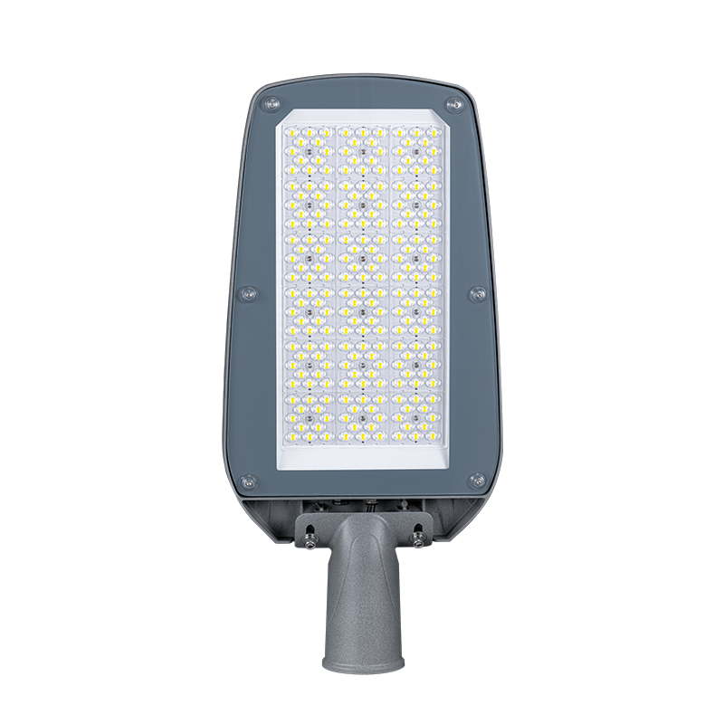 200W IP65 AC Intelligent LED Street Light Aluminum Alloy UV Light Sensing 4-Stage Timing for Urban/Residential/Commercial Areas