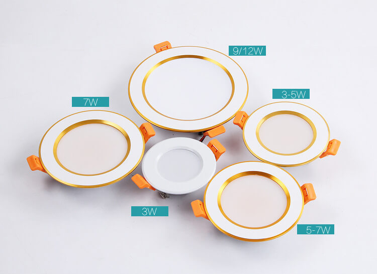 Wholesale Price Round Led Ceiling Led Spot Downlight Led Panel Light