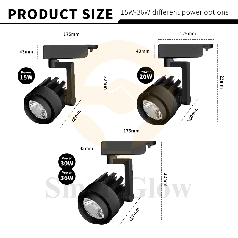 Commercial Shope Project Dali Dimmable Led Track Light Adjustable Cob Spot Light Smart Tuya Zigbee Track Light System
