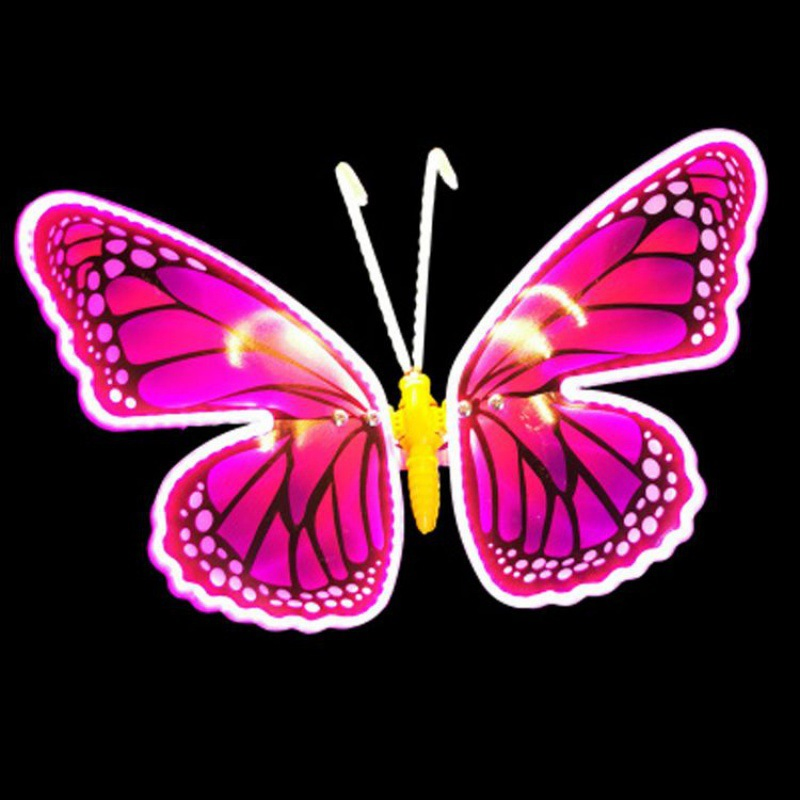 LED Butterfly 3D Outdoor Christmas Decorations IP65 Landscape Lighting Insect Lamps
