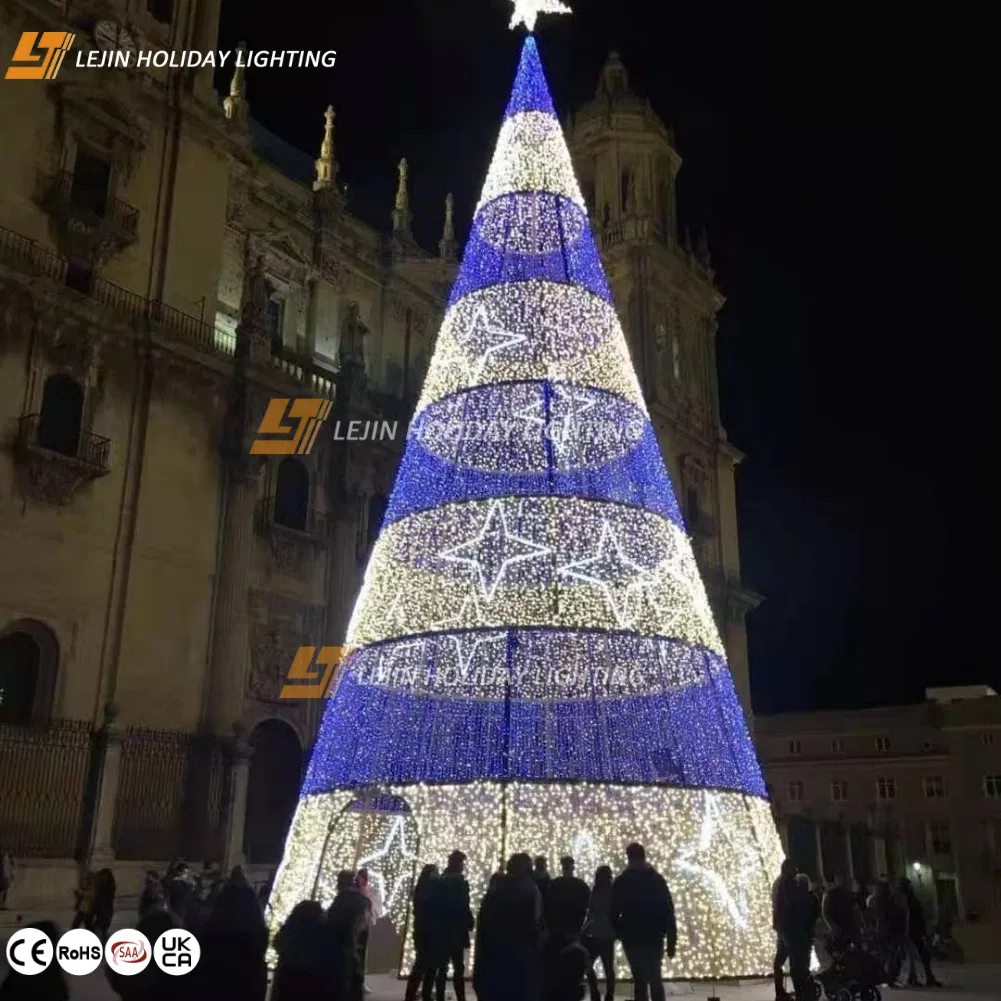 High Quality Outdoor Waterproof Christmas Commercial Outdoor Lighting Christmas Tree