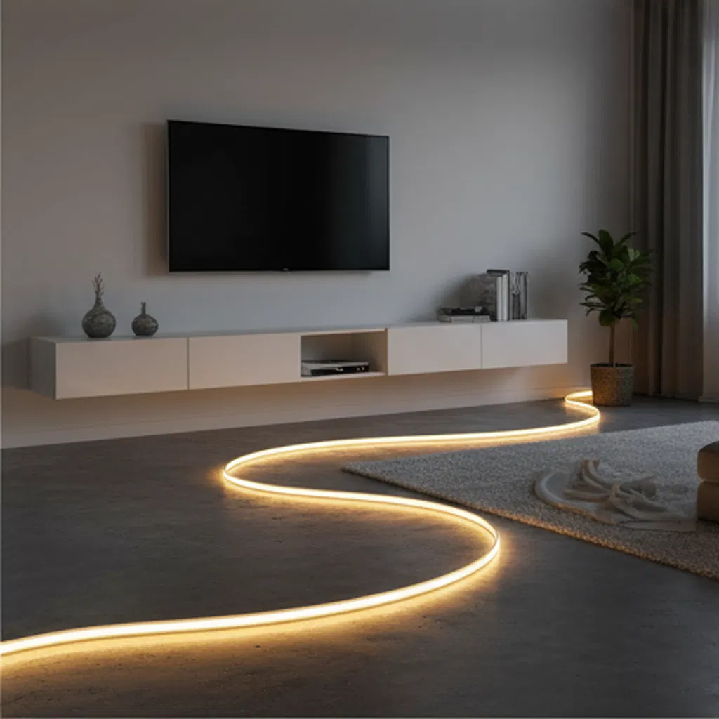 Premium Flexible Colorful Waterproof RGB LED COB Strip for Decoration Lighting