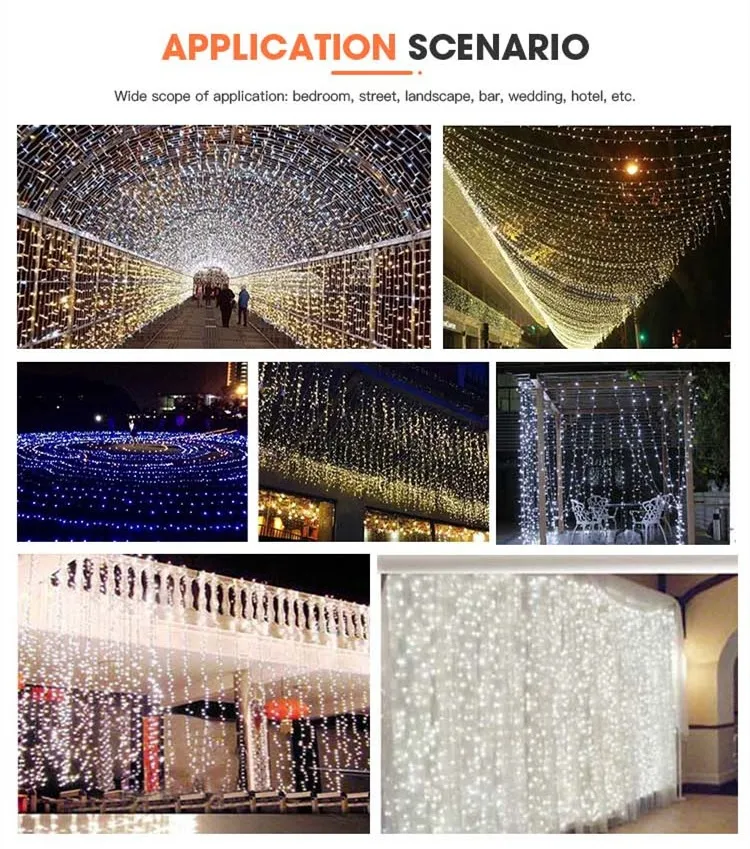 LED Curtain Light Usage