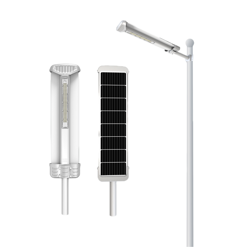 Smart Solar Street Lighting with High Luminous Flux and Remote Access